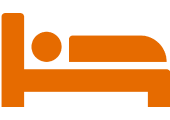 orange-bed orange bed