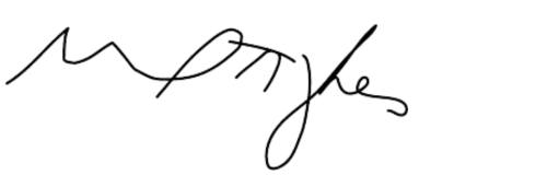 Michael Hughes Signature
